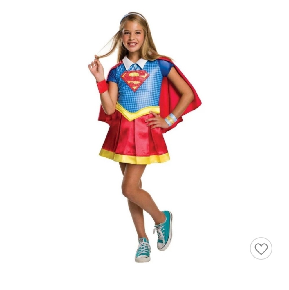 Super Hero Girls' Supergirl Costume. Size S(4-6)